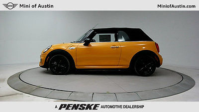 2017 Mini Cooper S Cooper S 2 Door Cooper S 2 Door New Convertible Manual Gasoline 2.0L 4 Cyl Volcanic Orange