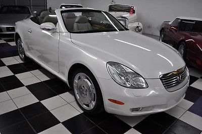 2002 Lexus SC SC430 - ONLY 54K FLORIDA MILES - GARAGED ! AMAZING CONDITION - LOW MILES - NICEST COLORS -