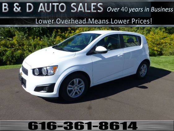 2015 CHEVROLET SONIC LT - Bluetooth! Remote Start! No Accidents!