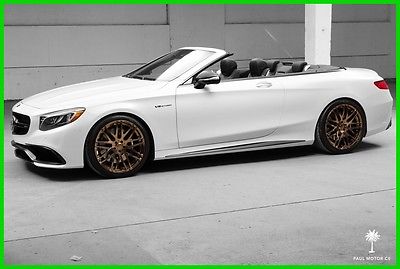 2017 Mercedes-Benz S-Class BRABUS S63 AMG Cabriolet 650 HP 2017 Mercedes-Benz S63 4MATIC AMG Cabriolet BRABUS 650 HP Burmester
