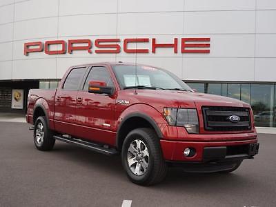2013 Ford F-150 4WD SuperCrew 145 FX4 2013 Ford F-150 4WD SuperCrew 145 FX4 22,899 Miles Ruby Red Metallic Tinted Clea