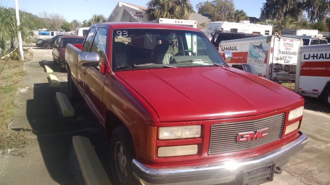 1993 GMC Sierra 1500 SLE 1993 GMC SIERRA SLE EXT. CAB TRUCK