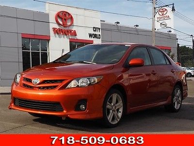 2013 Toyota Corolla S Special Edition 2013 Toyota Corolla S Special Edition 43363 Miles Orange S Special Edition 4dr S