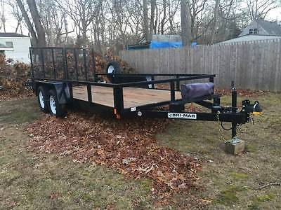 2016 BRI-MAR 16' Utility/landscape/car trailer