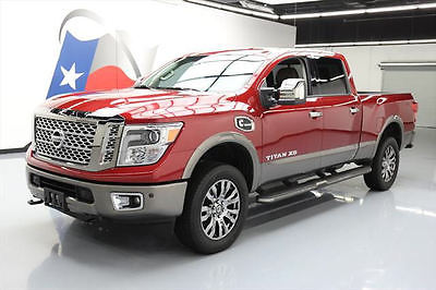 2016 Nissan Titan  2016 NISSAN TITAN XD PLATINUM RESERVE CREW DIESEL NAV #505688 Texas Direct Auto