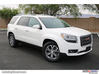 2013 GMC Acadia SLT w/SLT-1 FWD 2013 GMC Acadia SLT w/SLT-1 FWD 33585 Miles White SUV 6 Automatic