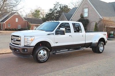 2016 Ford F-350 DRW 4X4 Crew Cab King Ranch One Owner Perfect Carfax Powerstroke Diesel Nav King Ranch MSRP New $73180