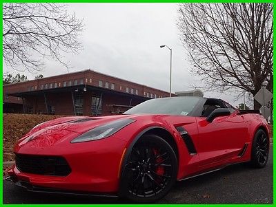 2016 Chevrolet Corvette Z07 PACKAGE ONE OWNER CLEAN CARFAX WE FINANCE 6.2L SUPERCHARGED V8 MANUAL 3LZ Z07 TOUCHSCREEN NAV BACKUP CAM BT BOSE SOUND