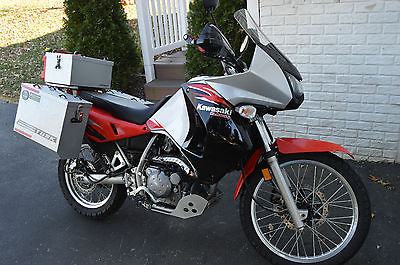 2008 Kawasaki KLR  2008 KAWASAKI KLR 650 DUAL SPORT TOURING MOTORCYCLE SUPER LOW MILES UPGRADES