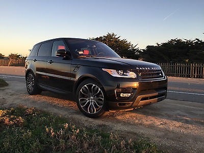 2016 Land Rover Range Rover Sport Supercharged Dynamic Sport Utility 4-Door Vehicle was special ordered and is one of a kind. Fully loaded. Just like new.