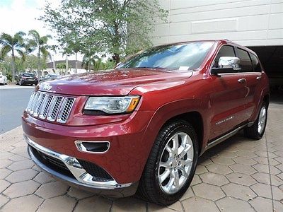 2014 Jeep Grand Cherokee Summit Sport Utility 4-Door *** SUMMIT *** JEEP GRAND CHEROKEE SUMMIT  LOW MILES, FULLY LOADED, SUPER CLEAN!