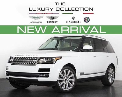 2014 Land Rover Range Rover Supercharged Sport Utility 4-Door 2014 Land Rover Supercharged