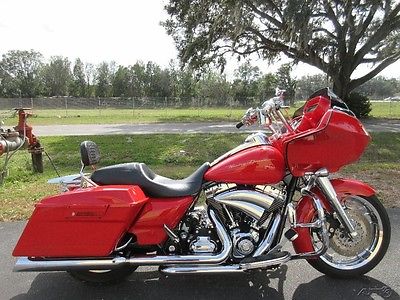 Touring ROADGLIDE, FLTRX, ROAD GLIDE, BAGGER 2010 Harley-Davidson Road Glide Custom, bars, painted inner, loaded of chrome,