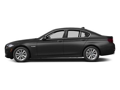 2014 BMW 5-Series 528i 528i 5 Series Low Miles 4 dr Sedan Gasoline 2.0L 4 Cyl BLACK