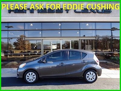 2012 Toyota Prius One 2012 Prius C One  1.5L I4 16V Automatic FWD Hatchback Clean Carfax Gas saver