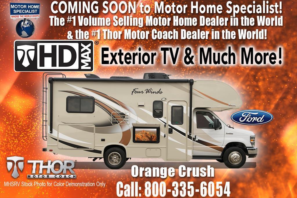 Thor Motor Coach Four Winds 22E Ford W/HD-Max, Ext. TV, 1