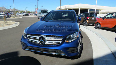 2017 Mercedes-Benz GLC GLC 300 4MATIC SUV GLC 300 4MATIC SUV New 4 dr SUV Automatic Gasoline 2.0L 4 Cyl Brilliant Blue Met