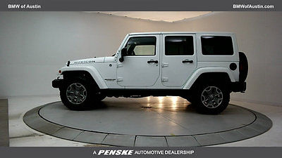 2015 Jeep Wrangler X Edition Sport Utility 4-Door 4 dr SUV Gasoline 3.6L V6 Cyl Bright White Clearcoat