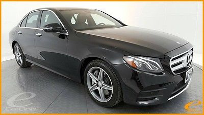 2017 Mercedes-Benz E-Class E300 4MATIC | AMG SPORT WHL | P1 | BURMESTER | $9K Mercedes-Benz E-Class Obsidian Black Metallic with 643 Miles, for sale!