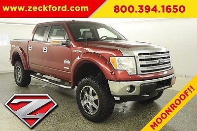 2013 Ford F-150 Lariat Rocky Ridge Altitude Edition 3.5L V6 Turbo Automatic 4x4 Leather Heated Cooled Seats Tow Package Chrome