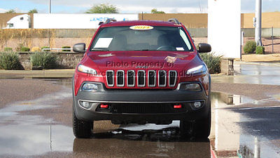 Jeep Cherokee 4WD 4dr Trailhawk 4WD 4dr Trailhawk SUV Automatic Gasoline 3.2L V6 Deep Cherry Red Crystal Pearlco