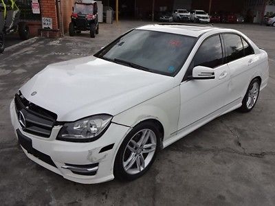 2013 Mercedes-Benz C-Class C250 Sport 2013 Mercedes-Benz C250 Sport Salvage Wrecked Repairable! Priced To Sell! L@@K!!