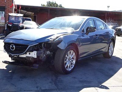 2016 Mazda Mazda6 i Sport 2016 Mazda Mazda6 i Sport Damaged Salvage Only 4K Miles Gas Saver Perfect Fixer!