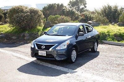 2015 Nissan Versa 1.6 S 2015 Nissan Versa 1.6 S 12501 Miles Blue 4D Sedan 1.6L I4 DOHC 16V 5-Speed Manua