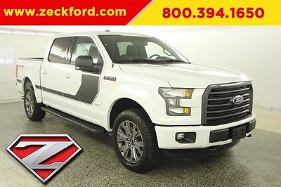 2016 Ford F-150 XLT 4x4 Crew Cab 3.5 EcoBoost Automatic 4WD Premium Reverse Camera Heated Seats Trailer Tow Sync3