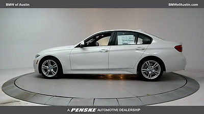 2017 BMW 3-Series 330i 330 i 3 series new 4 dr sedan automatic gasoline 2.0 l 4 cyl alpine white