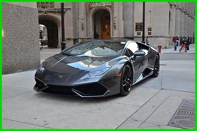 2015 Lamborghini Huracan Lamborghini CERTIFIED VEHICLE, Extended warranty 2015 LP 610-4 CERTIFIED PRE-OWNED Used 5.2L V10 40V Automatic AWD Premium