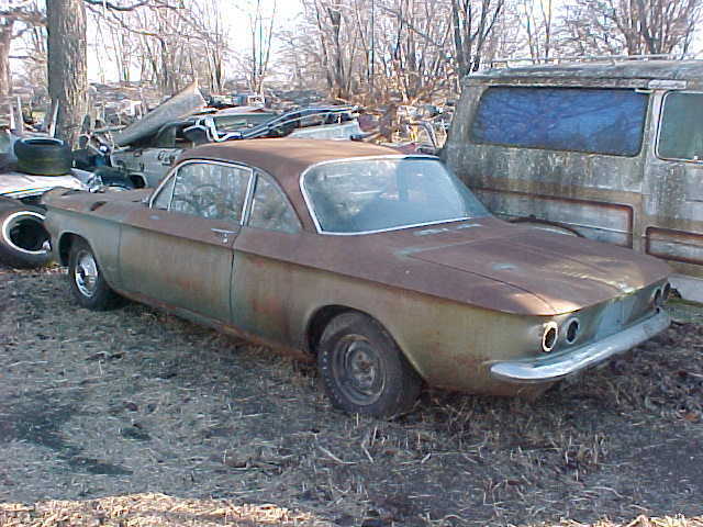 1962 Chevrolet Corvair  1962 CHEVY CORVAIR MONZA COUPE PAIR PARTS RESTORE MANUAL AUTO IOWA BARN FIND 62