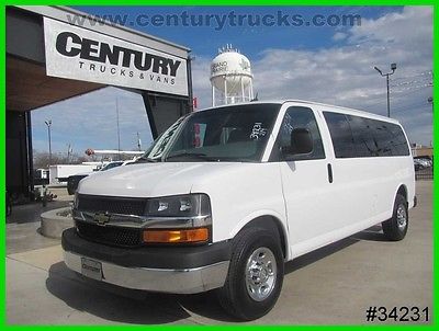 2015 Chevrolet Express CHEVY EXPRESS EXTENDED 15  PASSENGER SHUTTLE VAN 6.0 V8  G3500 WAGON 15 SEATING PASSENGER VAN DUAL A/C POWER LOCKS WINDOWS