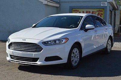 2014 Ford Fusion S Sedan 4-Door 2014 Ford Fusion Salvage Wrecked Repairable! Priced To Sell! Wont Last!