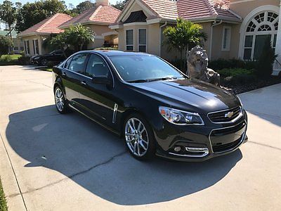 2015 Chevrolet SS SS 2015 Chevrolet SS SS Black 4d Sedan 8 Manual