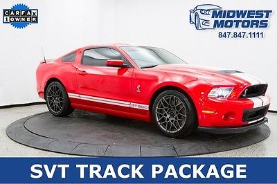 2014 Ford Mustang Shelby GT500 Coupe 2-Door GT-500 SUPERCHARGED! RACE RED! 1 OWNER CARFAX