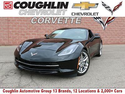 2016 Chevrolet Corvette 2dr Stingray Cpe w/3LT 2016 Chevrolet corvette stingray, Black with 16 Miles available now!