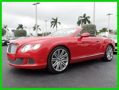 2014 Bentley Continental GT Speed 2014 Speed Used Turbo 6L W12 48V Automatic AWD Premium