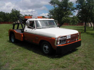 1974 Ford F-350 Custom Restored 1974 F-350 Tow Truck Wrecker Holmes 440 Bed 390-4V T18 4-speed