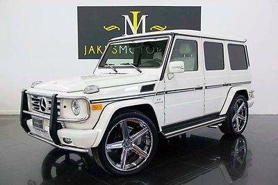 2010 Mercedes-Benz G-Class G55 AMG (1-OWNER!...ONLY 16K MILES!) 2010 Mercedes-Benz G55 AMG, ONLY 16K MILES! WHITE ON WHITE, 1-OWNER, PRISTINE!