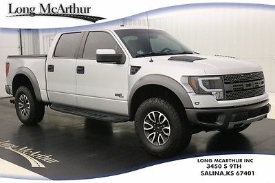 2012 Ford F-150 4WD CREW CAB SVT RAPTOR SUNROOF MSRP $48835 4X4 MOONROOF LEATHER FOX SUSPENSION 17
