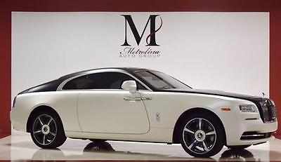 2014 Rolls-Royce Other Base 2dr Coupe 2014 Rolls-Royce Wraith Base 2dr Coupe 11,398 Miles Satin Pearl White/Black Coup