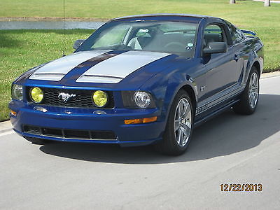 2007 Ford Mustang GT Premium 2007 Ford Mustang GT Premium 85000 Miles Vista Blue Metallic 2dr Car 8 Cylinder