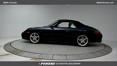 2003 Porsche 911  Low Miles 2 dr Convertible Gasoline 3.6L FLAT 6 Cyl Midnight Blue Metallic