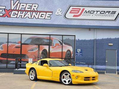 2002 Dodge Viper GTS 2002 Dodge Viper GTS 22,120 Miles Viper Race Yellow 2dr Car 10 Cylinder Engine 8