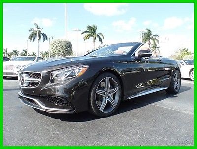 2017 Mercedes-Benz S-Class S63 AMG 2017 S63 AMG Used Turbo 5.5L V8 32V Automatic 4MATIC Convertible Premium