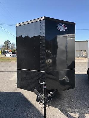 2017 Enclosed Cargo Trailer 6X12 BLACKOUT EDITION BRAND NEW