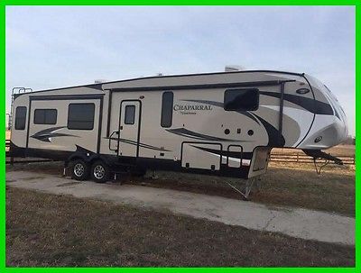 2017 Coachmen Chaparral 360IBL 40' 5th Wheel Fireplace Bunk Beds Washer/Dryer