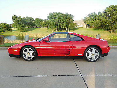 1991 Ferrari 348 Base Coupe 2-Door, 17,000 Miles 1991 Ferrari 348 TS Base Coupe 2-Door 3.4L