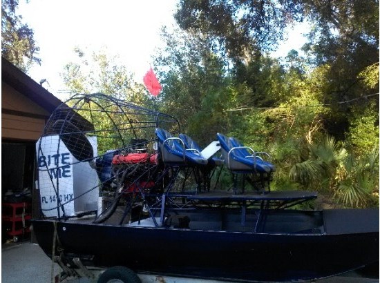1990 Panther Airboats High side